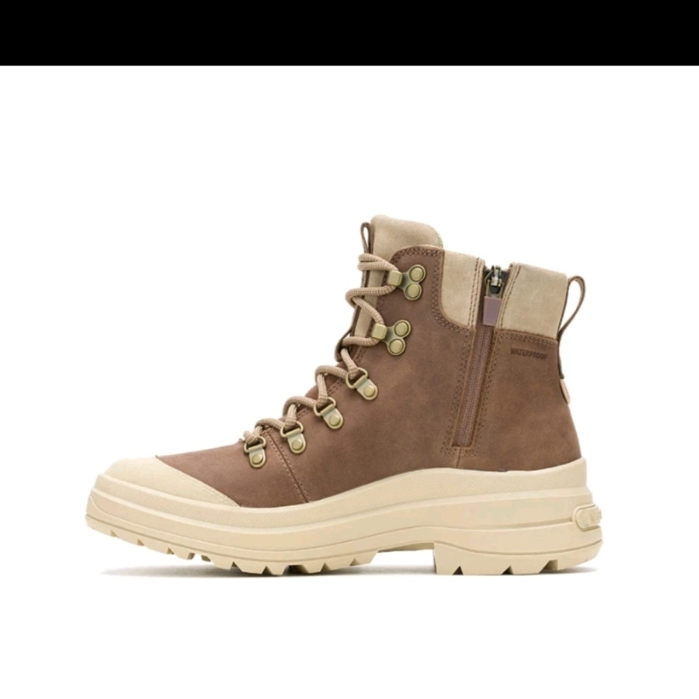Merrell Women's Harper Lace Zip Waterproof - Khaki - Picture 8 of 8